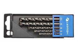 Hoegert Set van 5 stuks steenboorbits 1208961718