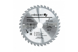 Hoegert TCT zaagblad 216x60Tx30 1208961865