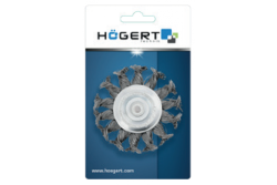 Hoegert Schijfborstel met een pin van 75 mm en staaldraad van 0,5 mm. 1208961967
