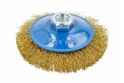 Hoegert Schijfborstel 100 mm M14 messingdraad 0,3 mm. 1208961968