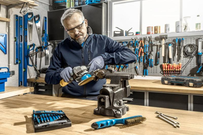 Hoegert Schijfborstel 100 mm M14 messingdraad 0,3 mm. 1208961970