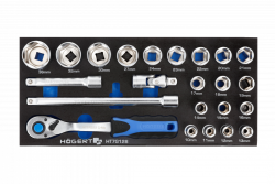 Hoegert Sockets set met ratelhandvat 1208962038