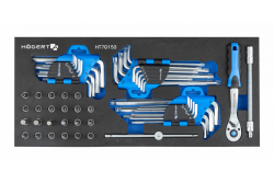 Hoegert Zeskantsleutelset 53 stuks. 1208962060