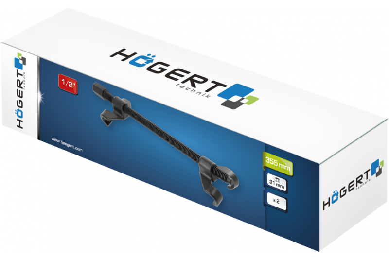Hoegert Spoelveerklem 355mm 2 stuks 1208962175