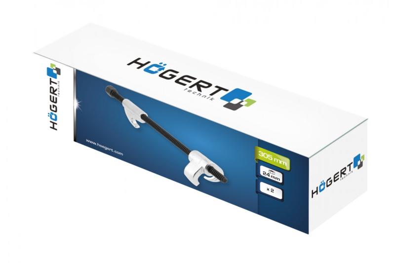 Hoegert Spoelveerklem 305mm 2 stuks 1208962177