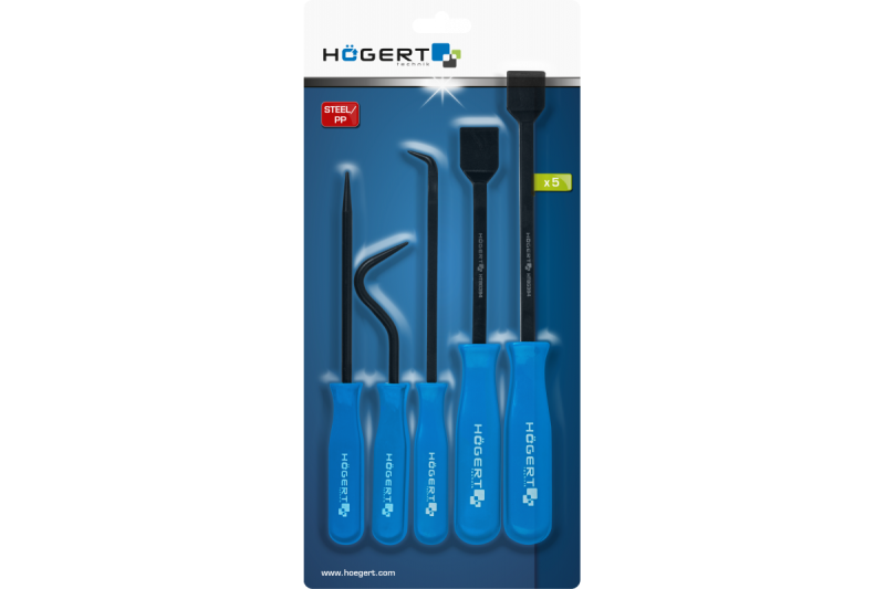 Hoegert Schraperset 5 stuks 1208962239