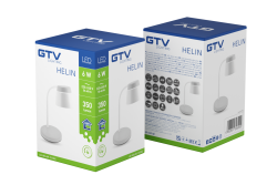 Decor Bureaulamp Helin 6W 350lm AC220-240V 3-CCT PF> 0,5 RA>80 Grijs 1208962491