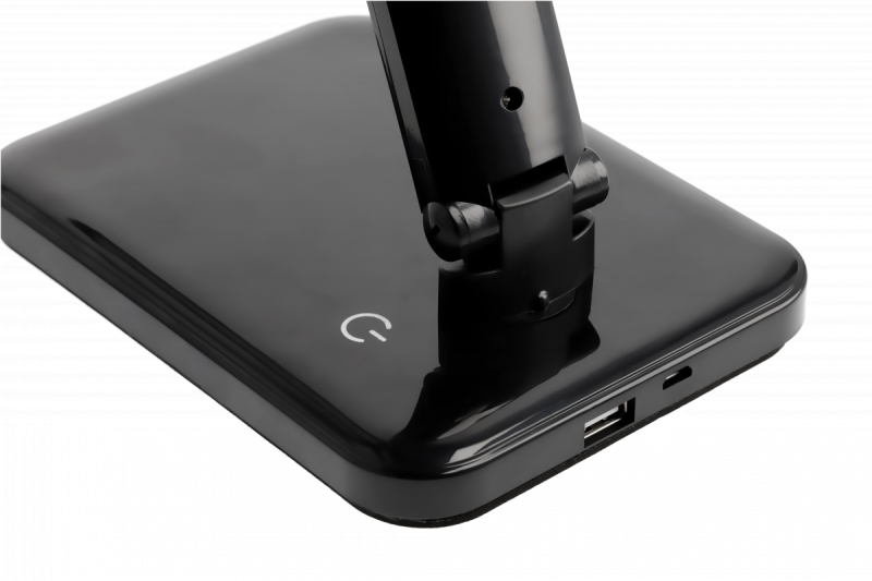 Decor HIKARI LED bureaulamp 6W 400lm AC220-240V 50/60Hz CCT zwart 1208962495