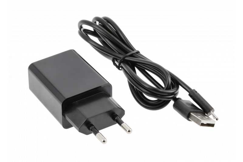 Decor IZUKA LED bureaulamp 6W 400lm AC220-240V 50/60Hz CCT inductieve oplader zwart. 1208962497