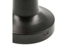 Decor Bureaulamp Monum 3W 200lm DC 5V 1A 3000 K 3 graden. Dimbaar met batterij van 1800 mAh, zwart. 1208962504