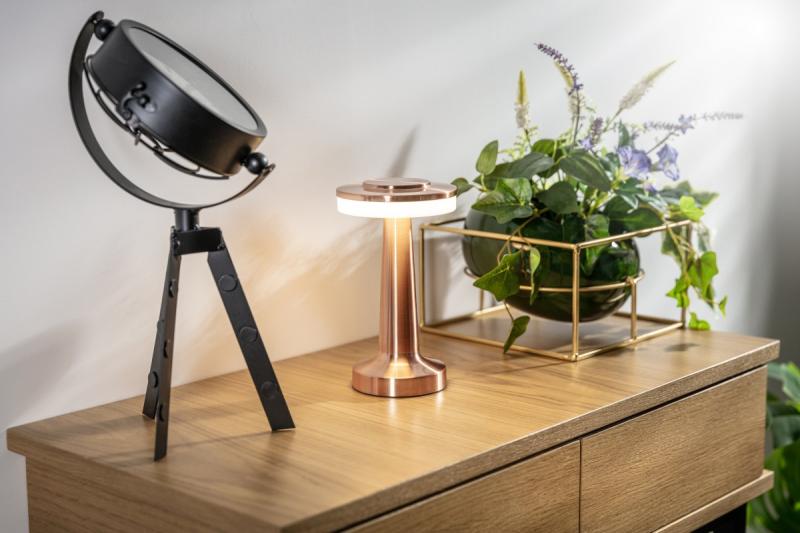 Decor Monum bureaulamp 3W 200lm DC 5V 1A 3000 K 3 stuks Dimmen batterij 1800 mAh koper. 1208962506