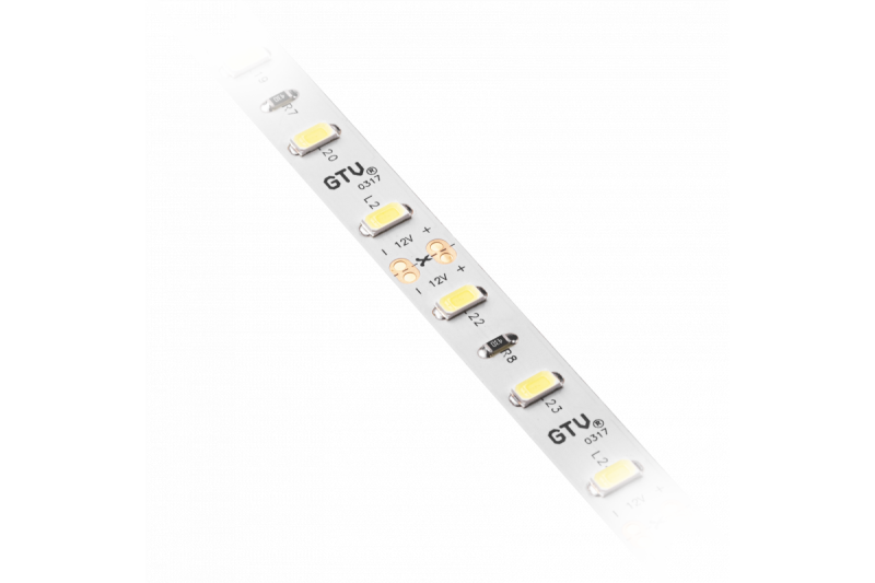LED strip FLASH, 5630, 300 LED neutral white, 80W, no gel 10mm, roll 5m, 12V 1208962586