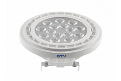 LED LIGHT SOURCE, A-G, AR111, 3000K, G53, 12,5W, DC12V, 40°, 1100lm, white 1208962620