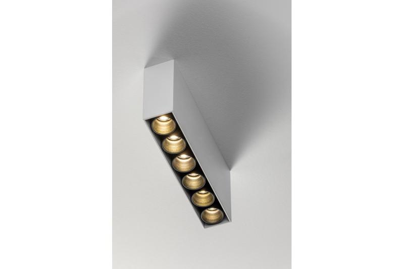 Decor LED-armatuur ARTEMIDA 15W 1420lm AC220-240V 50/60 Hz PF>0,9 Ra≥80 IP20 IK08 4000K 38° rechthoekig wit. 1208962639
