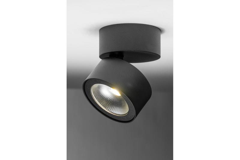 Decor Armatuur LED BIANCO 15W 1500lm AC220-240V 50/60 Hz PF> 0.5 Ra≥80 IP20 IK06.36 ° 4000K rond zwart. 1208962668