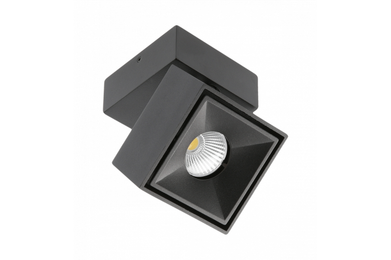 Decor LED armatuur BIANCO CCT 8W 680lm AC220-240V 50/60 Hz Ra≥80 IP20 36° 2700/3300/4000K vierkant zwart. 1208962676