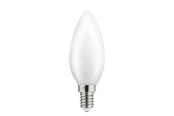 LED bulb,FROSTED FILAMENT,C35,3000K,E14,4W,400lm,AC220-240V/50-60Hz, RA>80,360° 1208962689