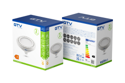 LED LIGHT SOURCE, A-G, ES111, 3000K, GU10, 12,5W, AC220-240V, 120°, 1100lm, 109mA, white 1208962751