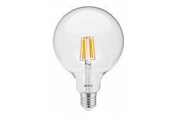LED bulb  filament 8W, E27,  G125,  warm white, AC220-240V/ 50-60Hz, RA>80, beam angle 360*, 810lm, 70mA 1208962764