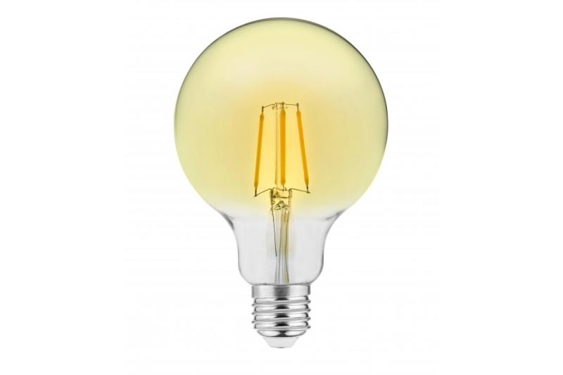 LED decorative bulb,filament Vintage ,G95,E27,4W,400lm,AC220-240V/ 50-60Hz,PF>0,5,3000K 1208962806