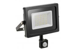 LED floodlight iNEXT with motion sensor 20W 1600lm, PF>0,9, RA>80, IP65, 120°, 6400K, black body 1208962859