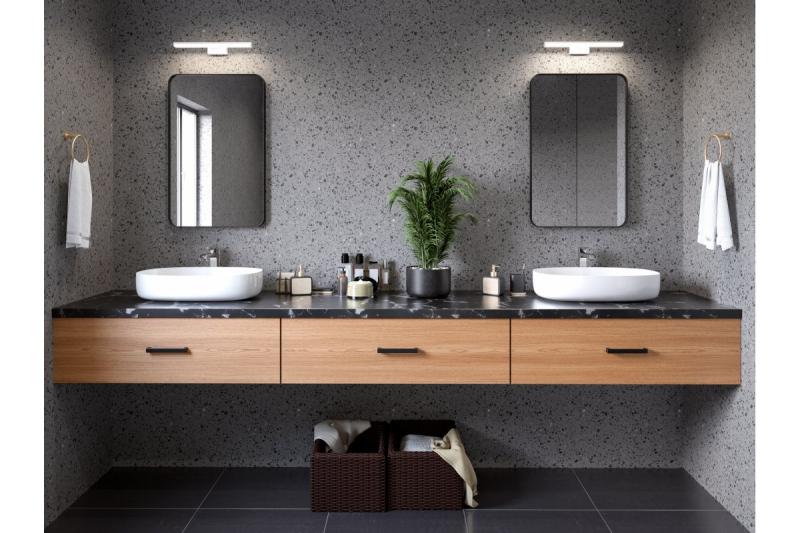 Decor Led-armatuur Catania 400mm 8W AC220-240V 50/60Hz 4000K IP44 RA >80 640lm Chroom 1208962883