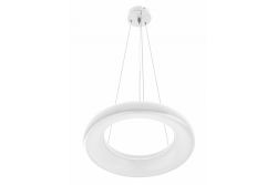 Decor LED-armatuur LEON 35W 3200lm AC220-240V 50/60Hz 120° IP40 4000K opgehangen/plafond wit. 1208962911
