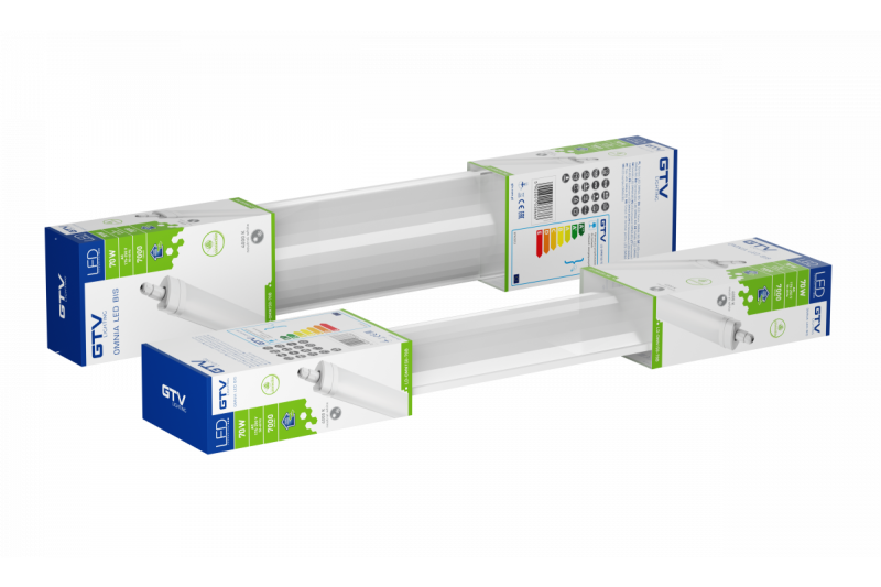 OMNIA LED BIS hermetic luminaire, 70W, 7000 lm, 150 cm, AC175-250V, 50-60Hz, IP65, 4000K, NEUTRAL 1208963032