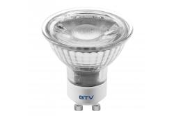 LED  bulb 5W, GU10, SMD 2835, cool white, AC220-240V, glass, beam angle 38°, 400lm, 43mA 1208963190