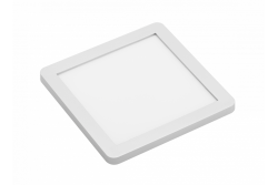 LED luminaire panel VEGAS 3W 100x100, alu, neutral white, mini amp cable 2m 1208963230