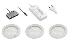 Decor cucina Keukenverlichingset met 3 spots met schakelaar verlichting warm wit 1208963267