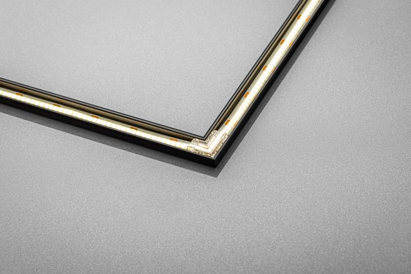 Transparent connector for COB tapes 8mm at 90st angle 1208963301