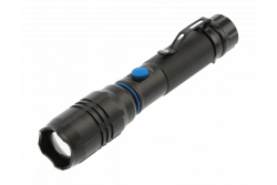 LED Flashlight with built in battery 2000mAh, 8W, 800lm, 6400K, IP20, black 1208963352
