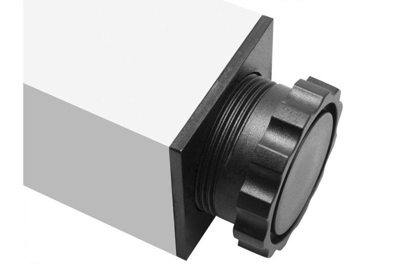 Vierkante 46mm kleur zwart tafelpoot 71cm hoog + 3cm in hoogte verstelbaar 1208963493