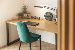 Frame leg GTV INDUSTRIA, rectangle, H=710 mm, W=820 mm, profile 80 x 20, steel, black 1208963595