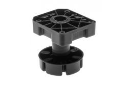 Leg ML heavy duty 500 kg h 95-145mm plastic black NEW 1208963619