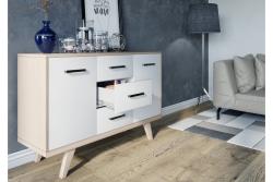 STOMP steel foot, h=120mm, black 1208963648