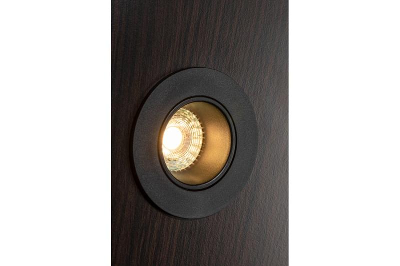 Decor Plafondspot armatuur LINTO IP20 rond Ø90x29mm zwart. 1208963726