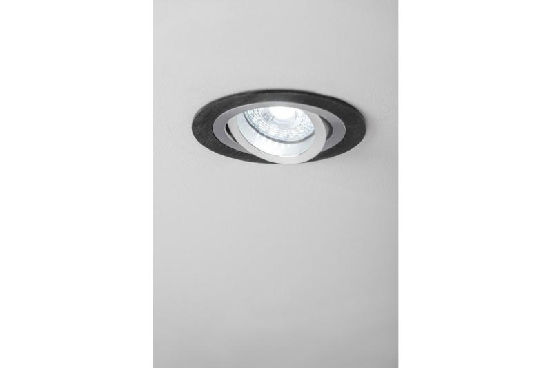 Decor MORENA plafondspot armatuur IP20 rond zwart 1208963736