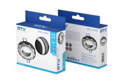 Decor BRILLANTE plafondspot armatuur glas zwart kristal rond 1208963740