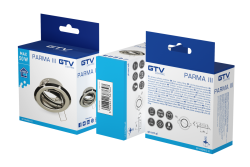 Decor Plafondspot PARMA III IP20 rond zwart chroom hoek verstelbaar. 1208963748