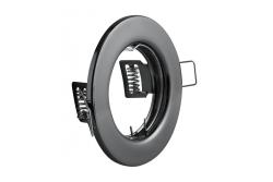 Decor PARMA plafondspot armatuur IP20 rond zwart chroom TYPE 2114 1208963766