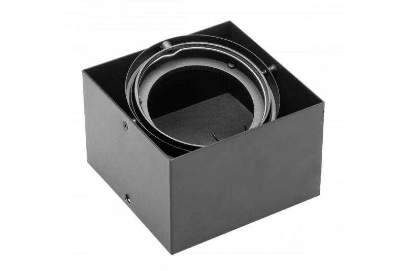 Decor Bevestiging PIREO N oppervlak gemonteerd ENKEL IP20 zwart/zwart 1208963771