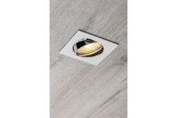 Decor PORTO-K plafondspot armatuur IP20 vierkant chroom hoekverstelbaar TYPE DT10 1208963783