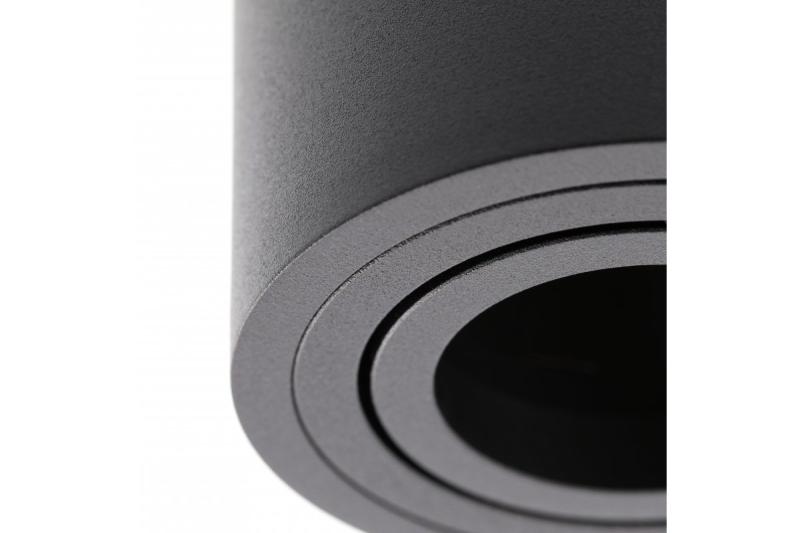 Decor Plafondarmatuur AVEIRO DUO aluminium 160x80x85mm IP20 max 20W*2 rond zwart. 1208963826