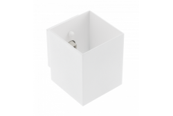 Decor Wandarmatuur CAMPIONE aluminium G9 IP20 max. 40W IP20 vierkant wit. 1208963850