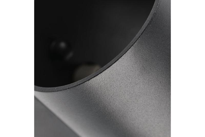 Decor Wandarmatuur CAMPIONE aluminium G9 IP20 max. 40W IP20 rond zwart. 1208963851