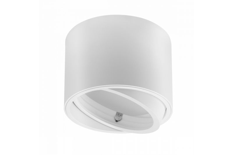 Decor ISUMI plafondlamp met verstelbare hoek aluminium 130x100 IP20 ES111 GU10 rond wit. 1208963895