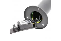 Decor KERTA-P 50 tuinlamp E27 MAX.12W IP44 AC220-240V 50-60Hz paaltje grafiet 1208963907
