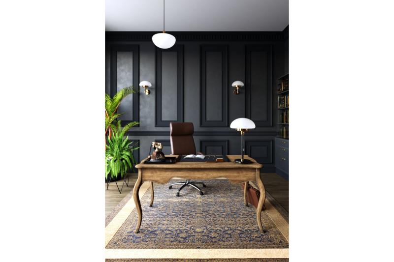 Decor Wandarmatuur LAMIA 2 3759 max250V 50/60Hz 1*E27 max.40W IP20 gemiddeld 30 6 cm zwart/goud. 1208963914